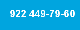 922 449-79-60